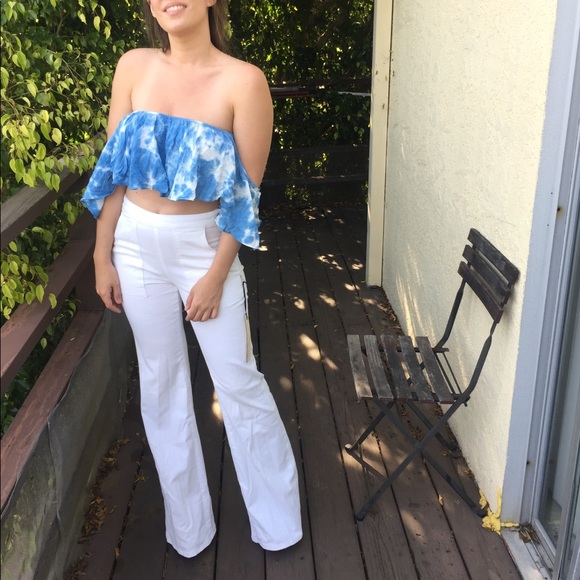 Off the shoulder tie dye top - Picture 5 of 7